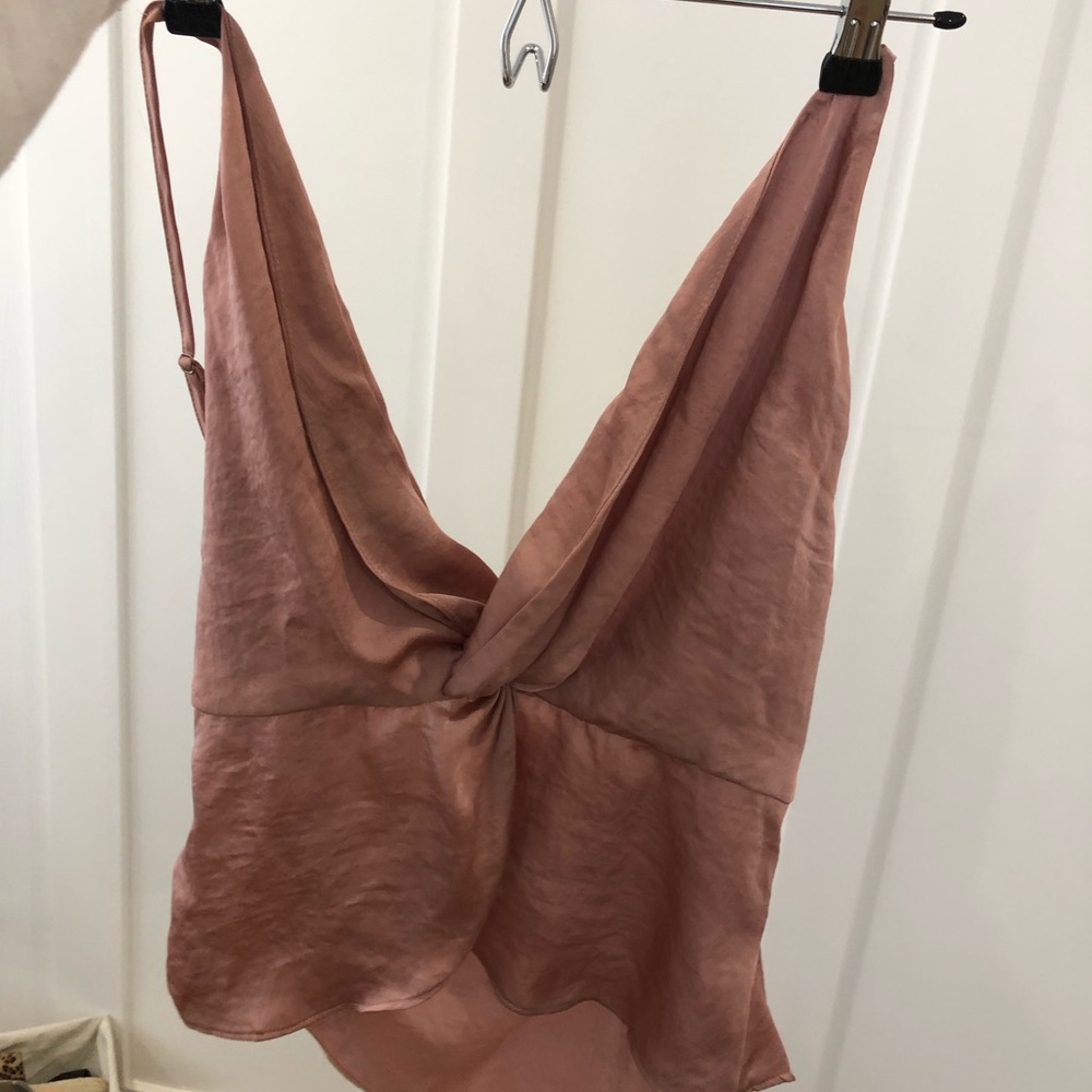 Revolve Rusty Rose Top